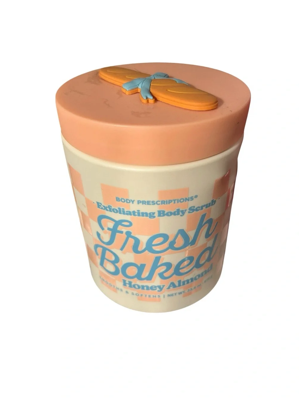 Fresh Baked Honey Almond Exfoliating Body Scrub - Peach